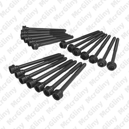 ya 5 8.7 20 Pack OE Cylinder Head Bolts #WHT000497A for VW CC Touareg for Audi Q7 #WHT000789A
