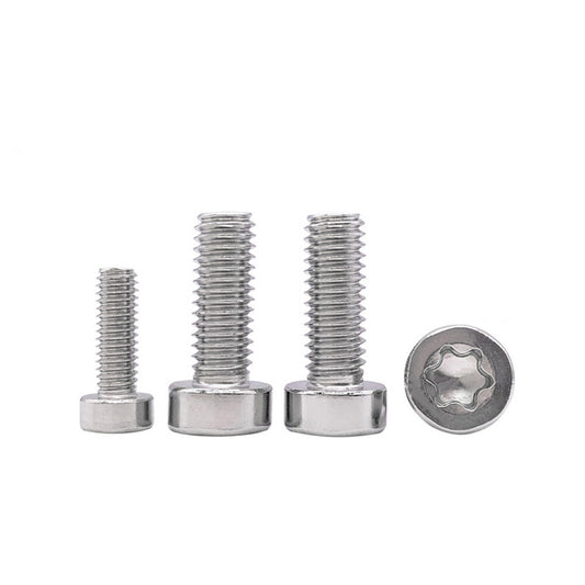 M3 M4 M6 ISO14580 304 Stainless Steel Torx Soket Short Cap Head Screws