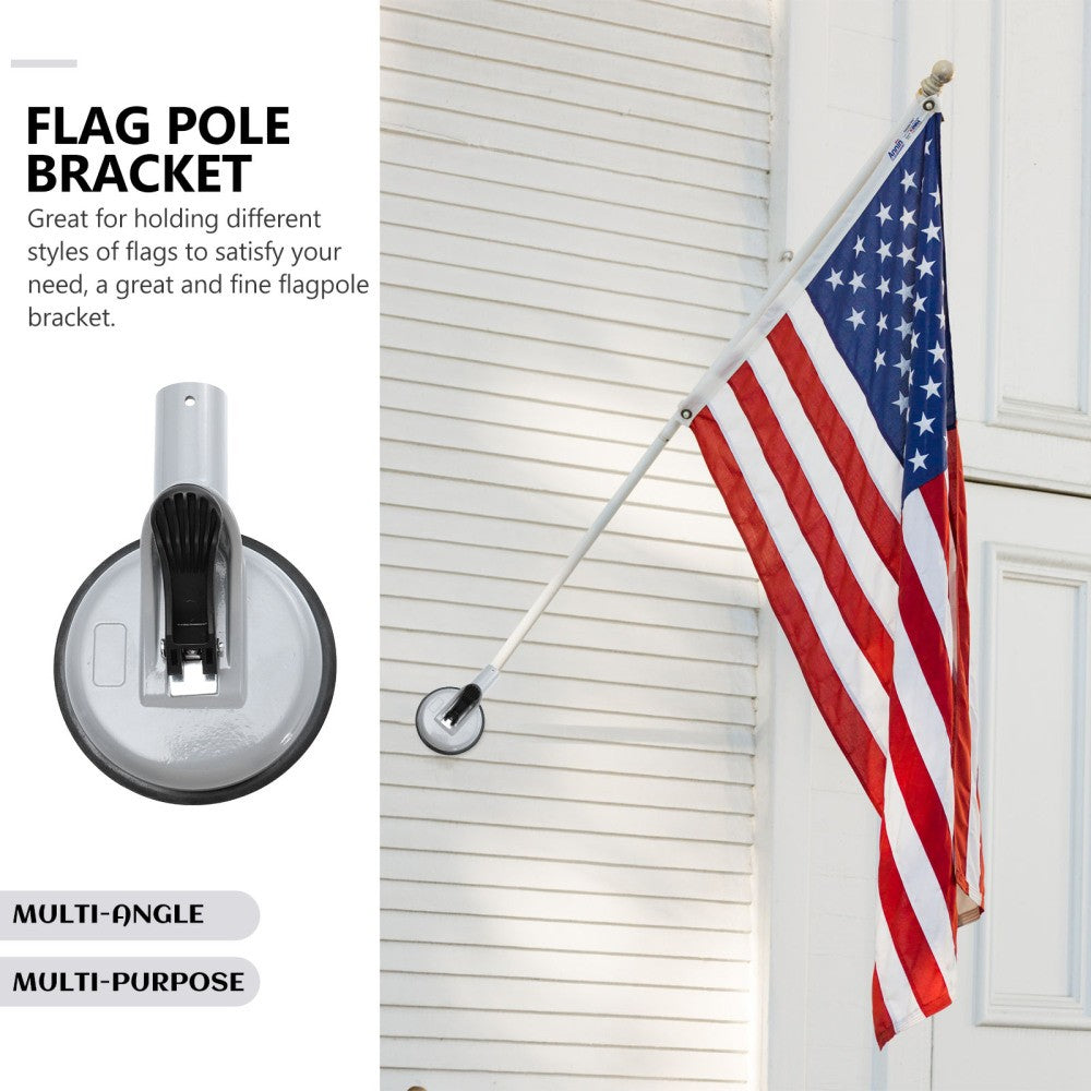 ya 5 8.7 Flag Suction Cup Holder for Railing Miss Car Mount Camper