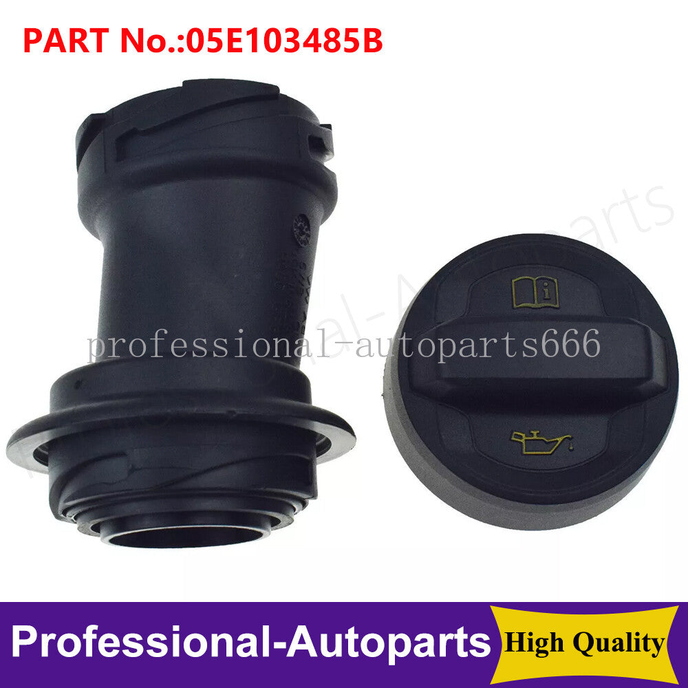 ya 12 5.21 Oil Neck Pipe & Oil Filler Cap for VW for Golf for Tiguan GTI for Audi A3 A4 A5 A6 Q3 Q5 Q7