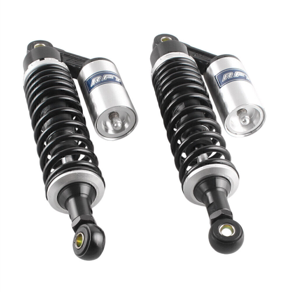 ya 5 8.7 12.5 /320mm Air Shock Absorbers Fit Scooters Moped Quad Karting Silver