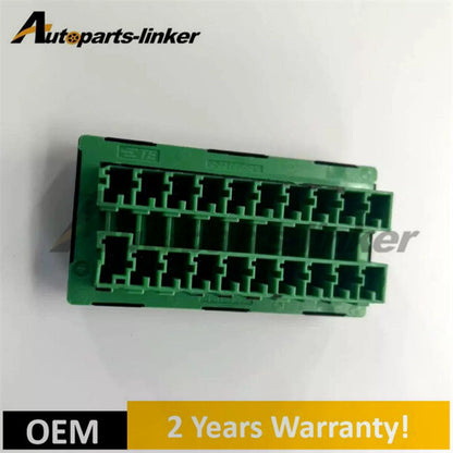 ya 5 8.7 Fuses Connector Double Row Green for Jeep for Wrangler JL 68321746AA