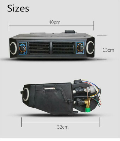 ya 5 8.7 12 Volt 3 Speed Car Truck Under Dash Air Conditioner Evaporator Kit Cooling Unit
