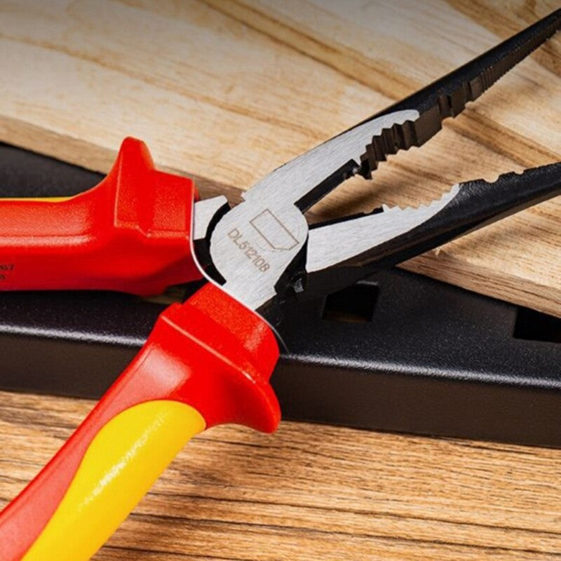 ya 25 Reliable Insulated Electrical Pliers, 6Inch Long, Suitable for High Voltage