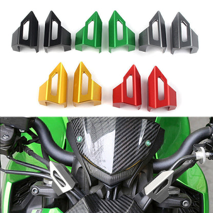 ya 5 8.7 Front Brake Clutch Line Hose Clamp Holder for Kawasaki Z1000 2014-2016 Black