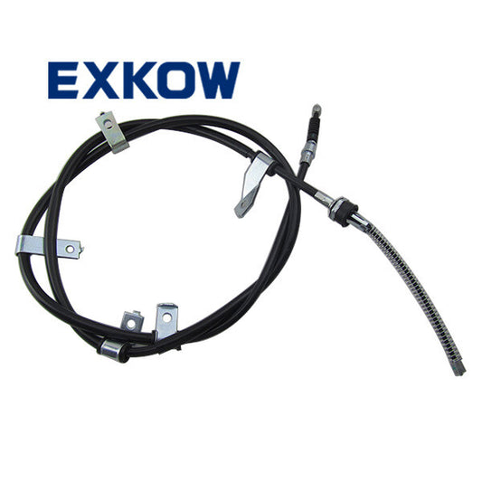 ya 11 6.9 Left rear parking brake cable 4WD for Mitsubishi L200 Triton IV 07-09 MN102416