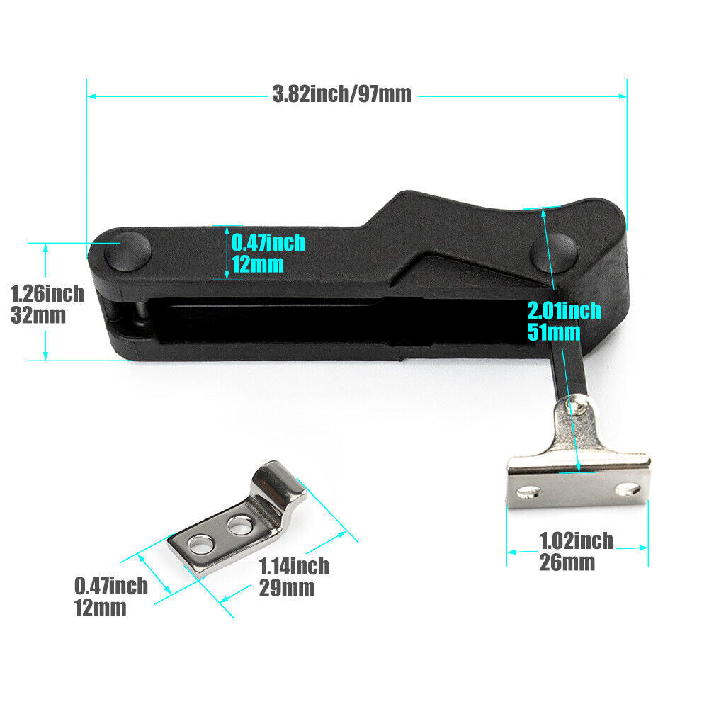 ya 1 6.30 2-piece pre-loading storage latch for Polaris Sports for MAN ETX 450/570 850/1000 7081927 USA