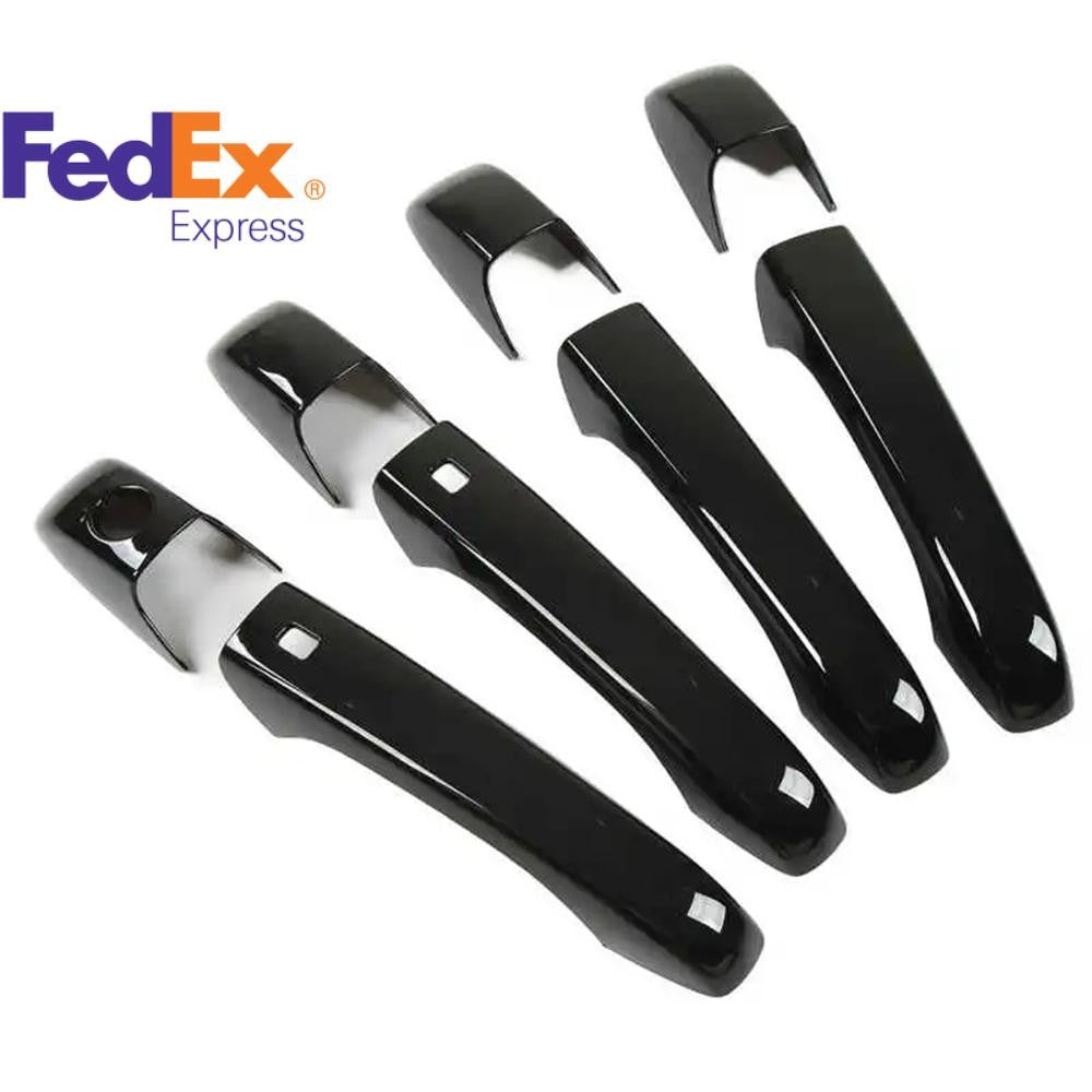 ya 13 5.27 Glossy Black Door Handle Cover for Jeep for Grand Cherokee for Dodge Durango 2011-2020