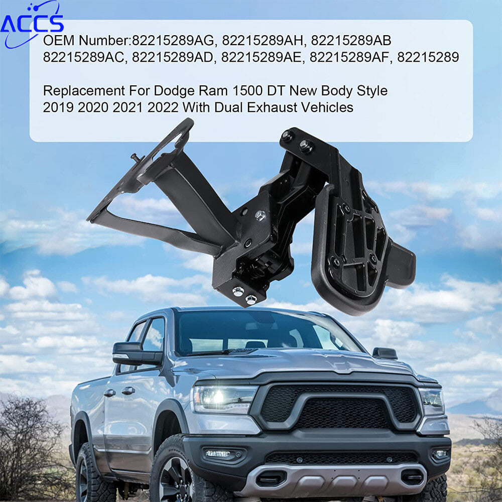 ya 5 8.7 Rear Bedstep Retractable Bumper Truck Tailgate Step For 2019-2022 for Dodge for Ram 1500