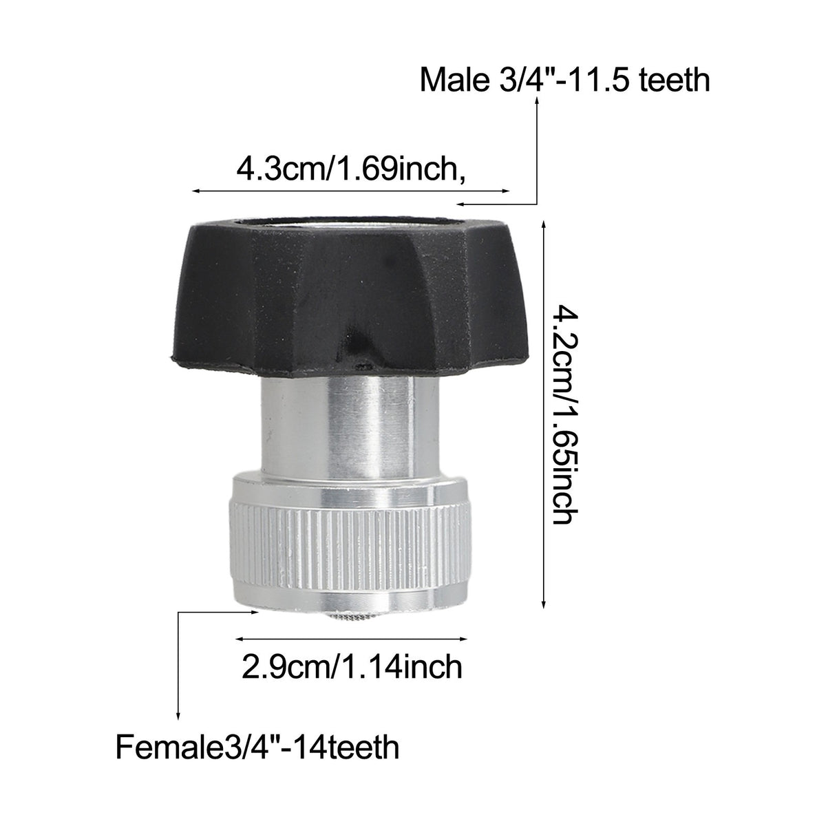 ya 15 10.20 Robust Pressure Washer Adapter for Optimal Cleaning Efficiency