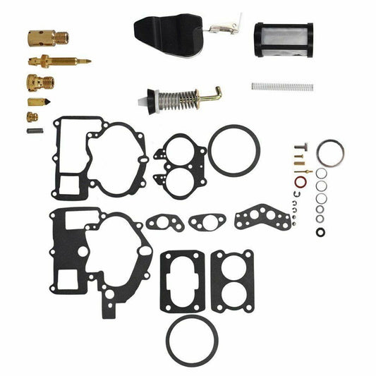 ya 2 7.16 for MERCRUISER 3.0L 4.3L 5.0L 5.7L Carburetor Kit W/Bent Pump Shaft