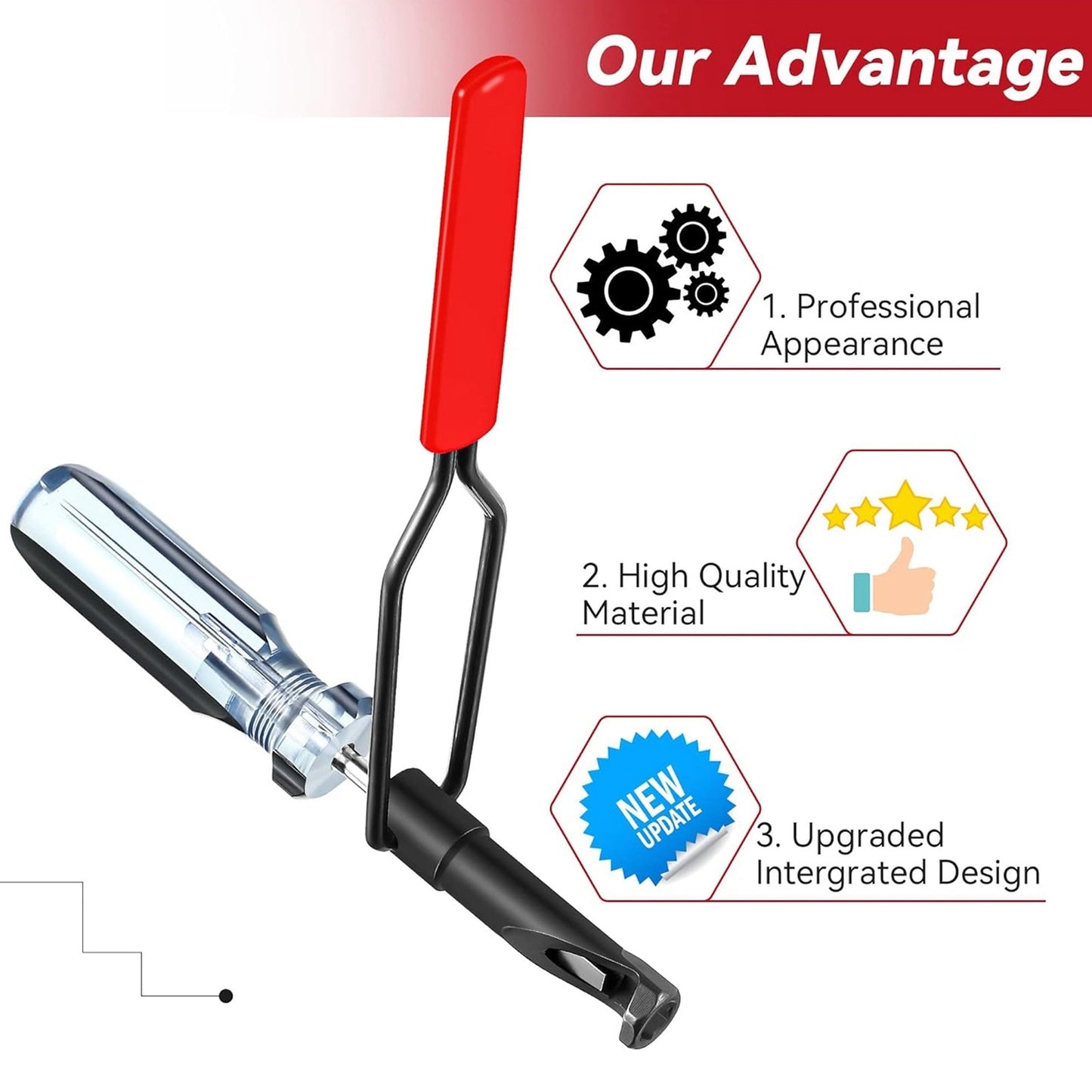 ya 14 Jam Nut Valve Adjustment Tool 10mm Lock Nut Valve Adjustment with 7 1/2in Handle