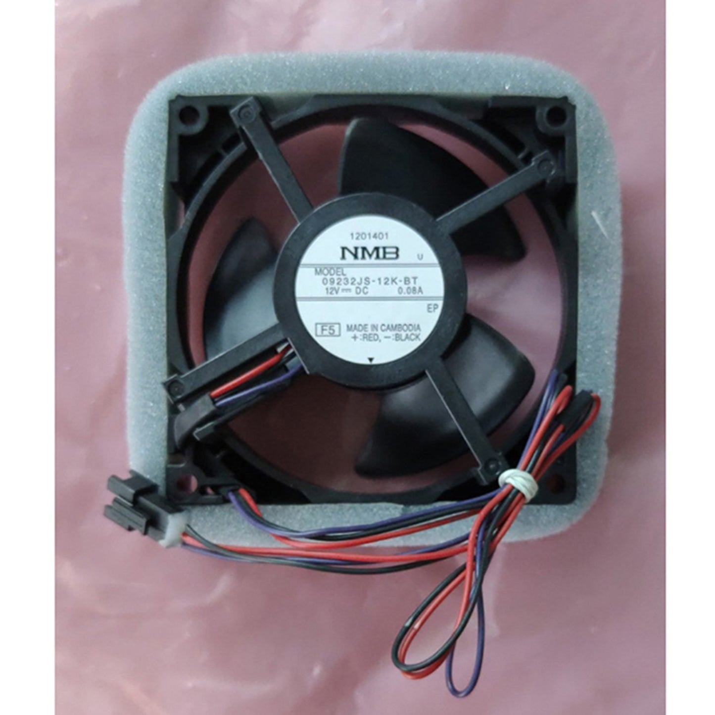 ya 26 9.2cm 12V 0.08A Reigerator Cooling Fan Electrical Machine for 09232JS-12K-BT