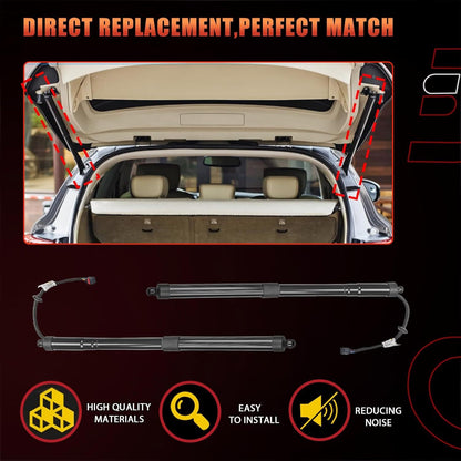 ya 11 10.28 2X Rear LH&RH Tailgate Power Hatch Lift Support for Hyundai Santa Fe n