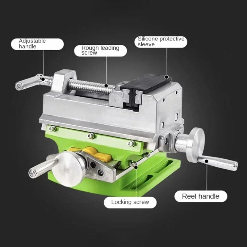 ya 26 DIY Wood Bench Drill Milling Machine Variable Speed Drilling Chuck and Base