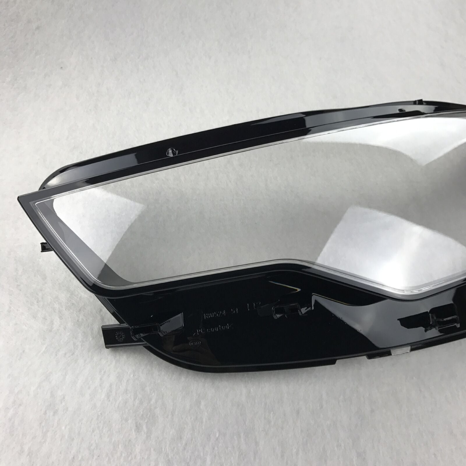 ya 5 8.7 for Audi C7 A6L A61 2013-15 Pair Car Headlight Clear Lens Cover Lampshade L