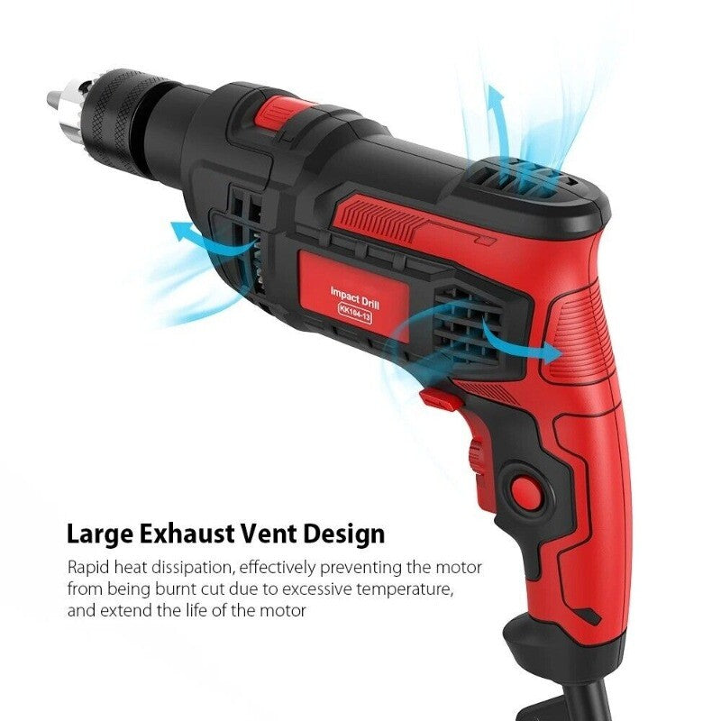 ya 26 7.28.2 Power Tools Corded 220V High Power Impact Drill Electric Drill Machinea