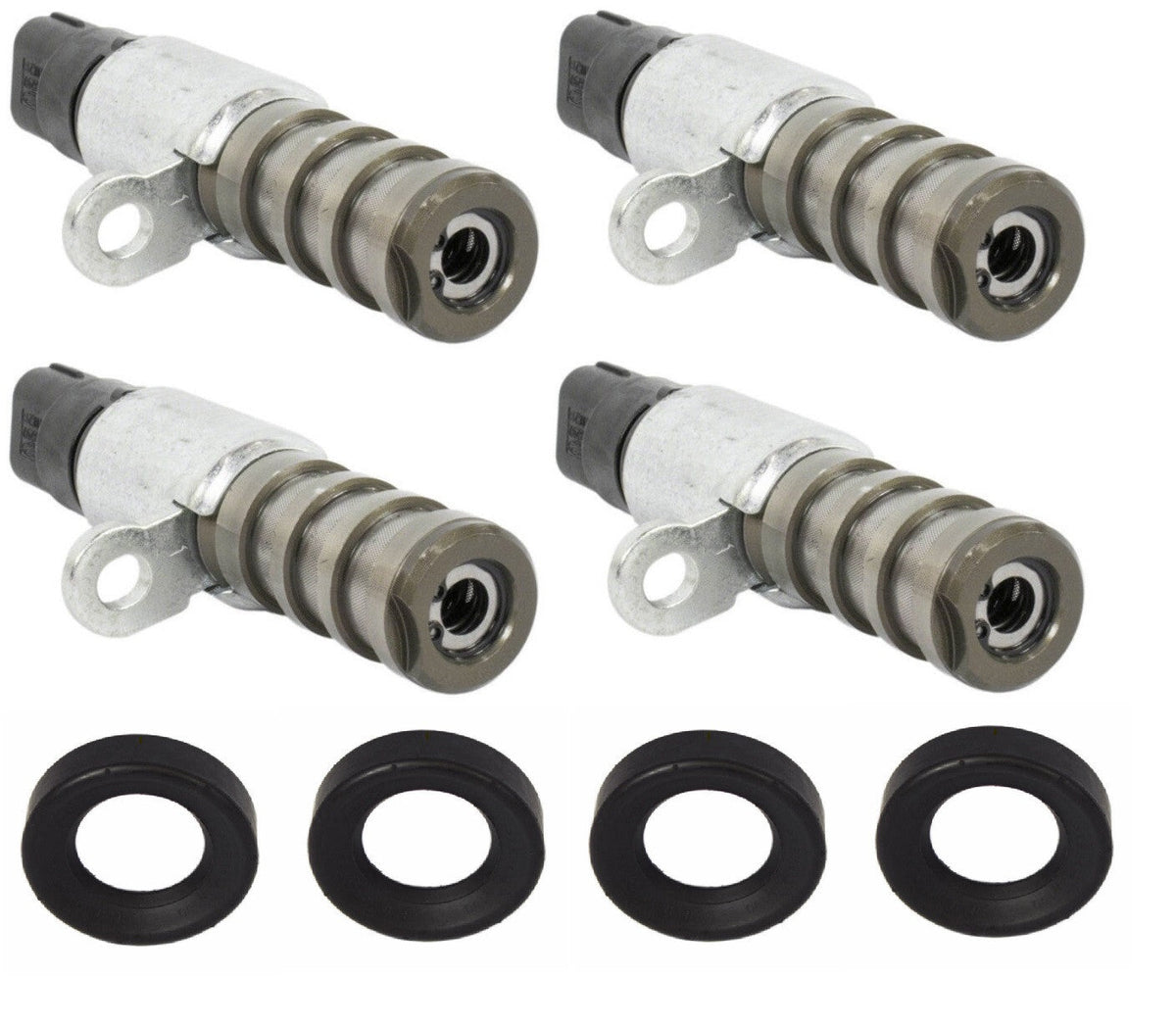 ya 11 10.28 For 2017-2024 F150 3.5L Chains Guides Tensioners Solenoids PHASERS KIT us n