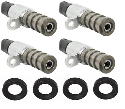 ya 11 10.28 For 2017-2024 F150 3.5L Chains Guides Tensioners Solenoids PHASERS KIT us n