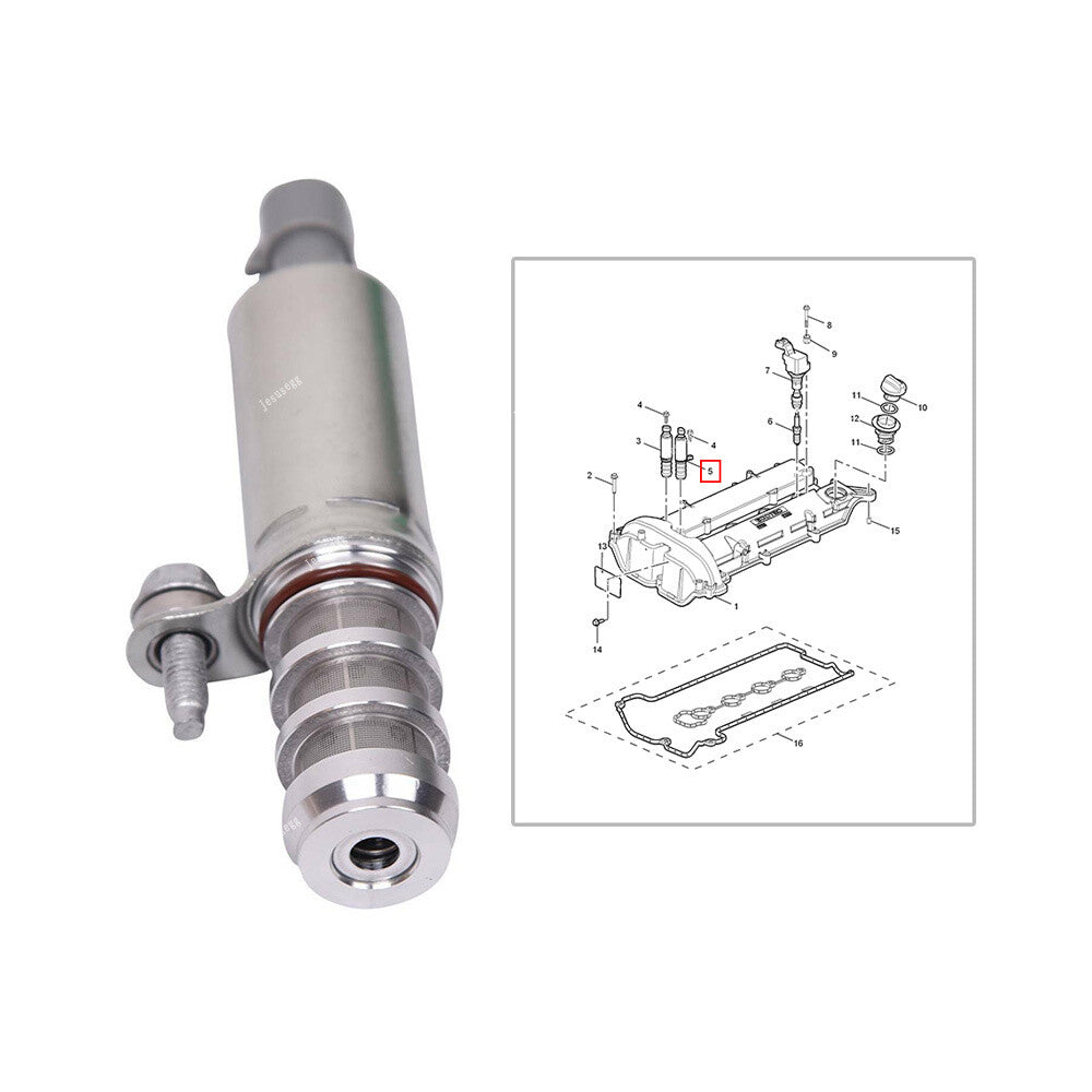 ya 5 6.16.2 Intake Camshaft Position Actuator VVT Solenoid Valve for Chevy for Buick 12655420