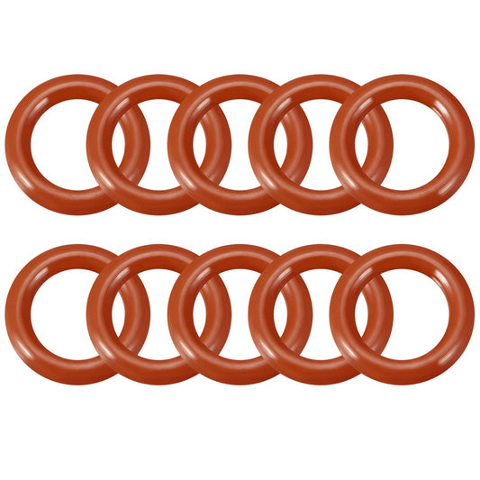 ya 1 7.2 Silicone O-Ring 16mmx9.8mmx3.1mm VMQ Seal Rings Sealing Gasket Red 10PCS