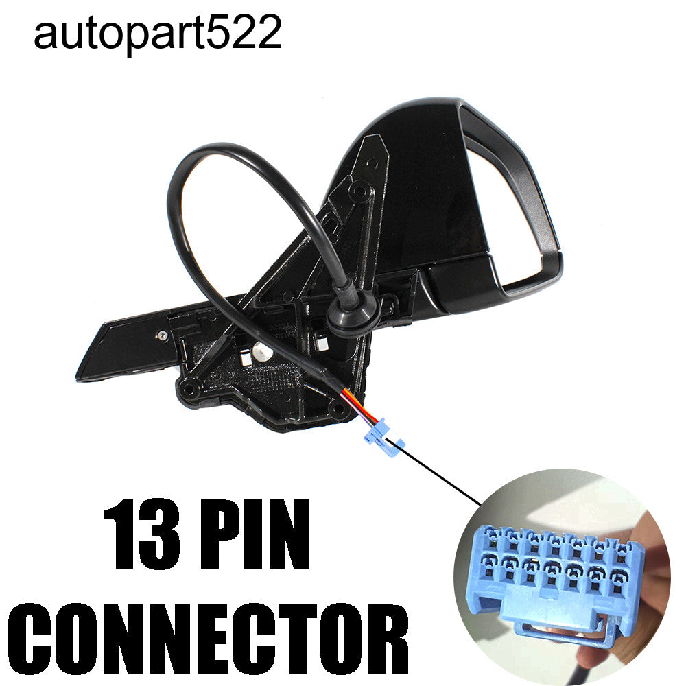 ya 5 8.7 for Tesla Model Y 2020 - 2023 Black Right Passenger Side Mirror 13 Pin Heated