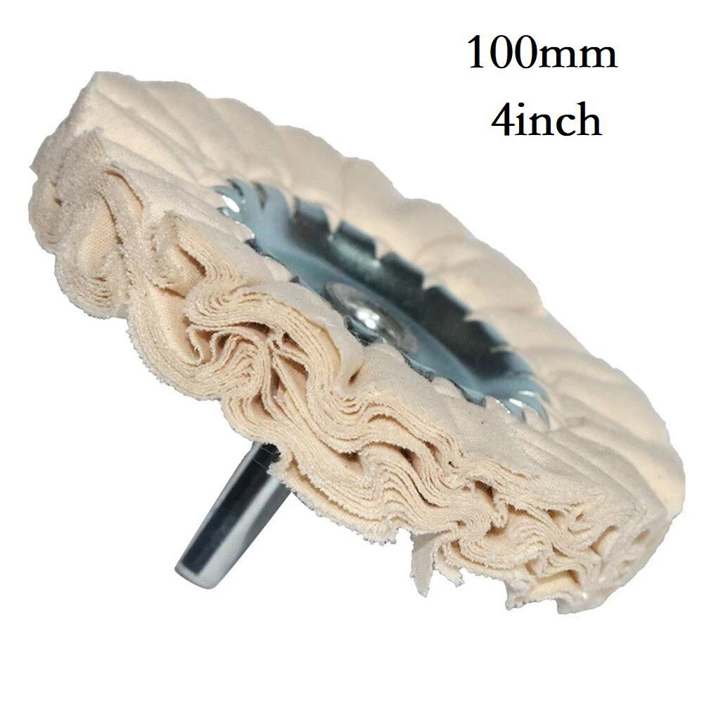 ya 17 High Quality Open Bias Cotton Buffing Wheel Perfect for Metal Polishing