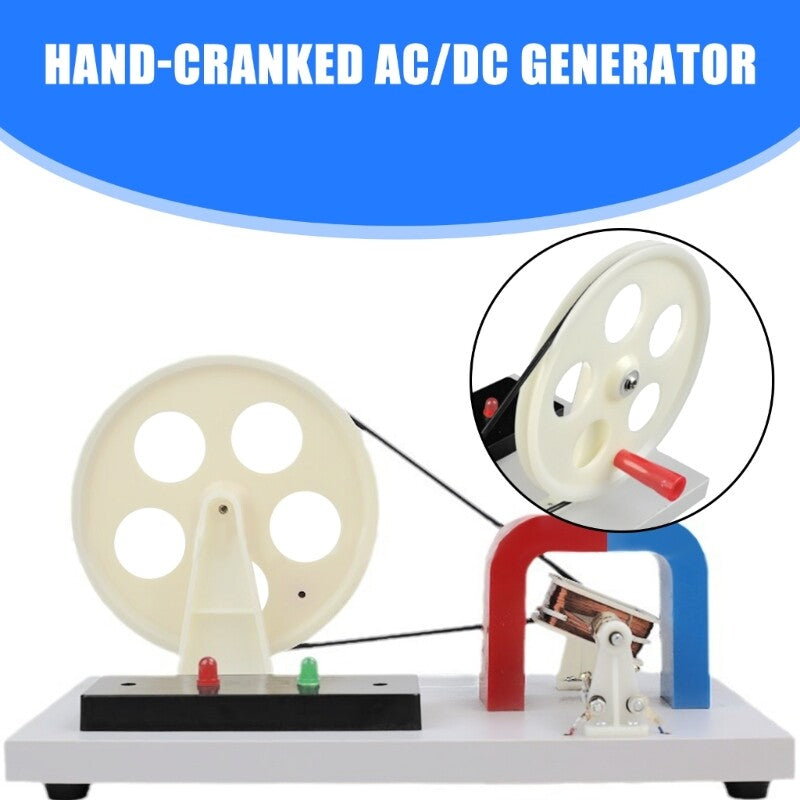 ya 26 Hand Crank AC & D-C Generator Manual Generator Physics Hand Cranked Generator