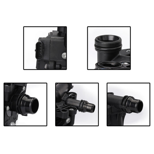 ya 3 6.25.2 Engine Cooling Thermostat Heat Module for BMW 530i 530e 740e 430i 330i 2.0L 2017