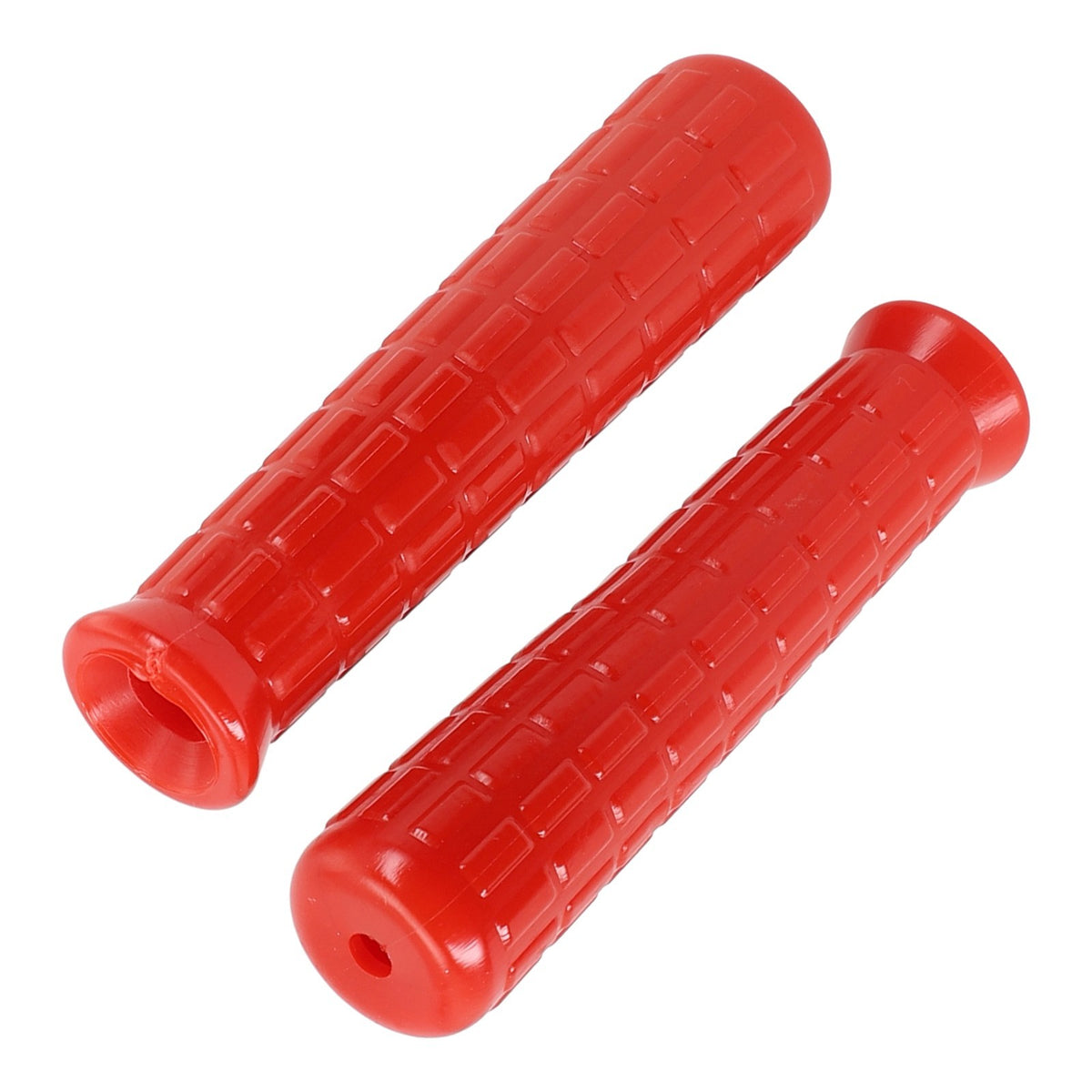 ya 15 10.20 Ergonomic Rubber for Wheelbarrow Red Round Tubes (2Pcs)