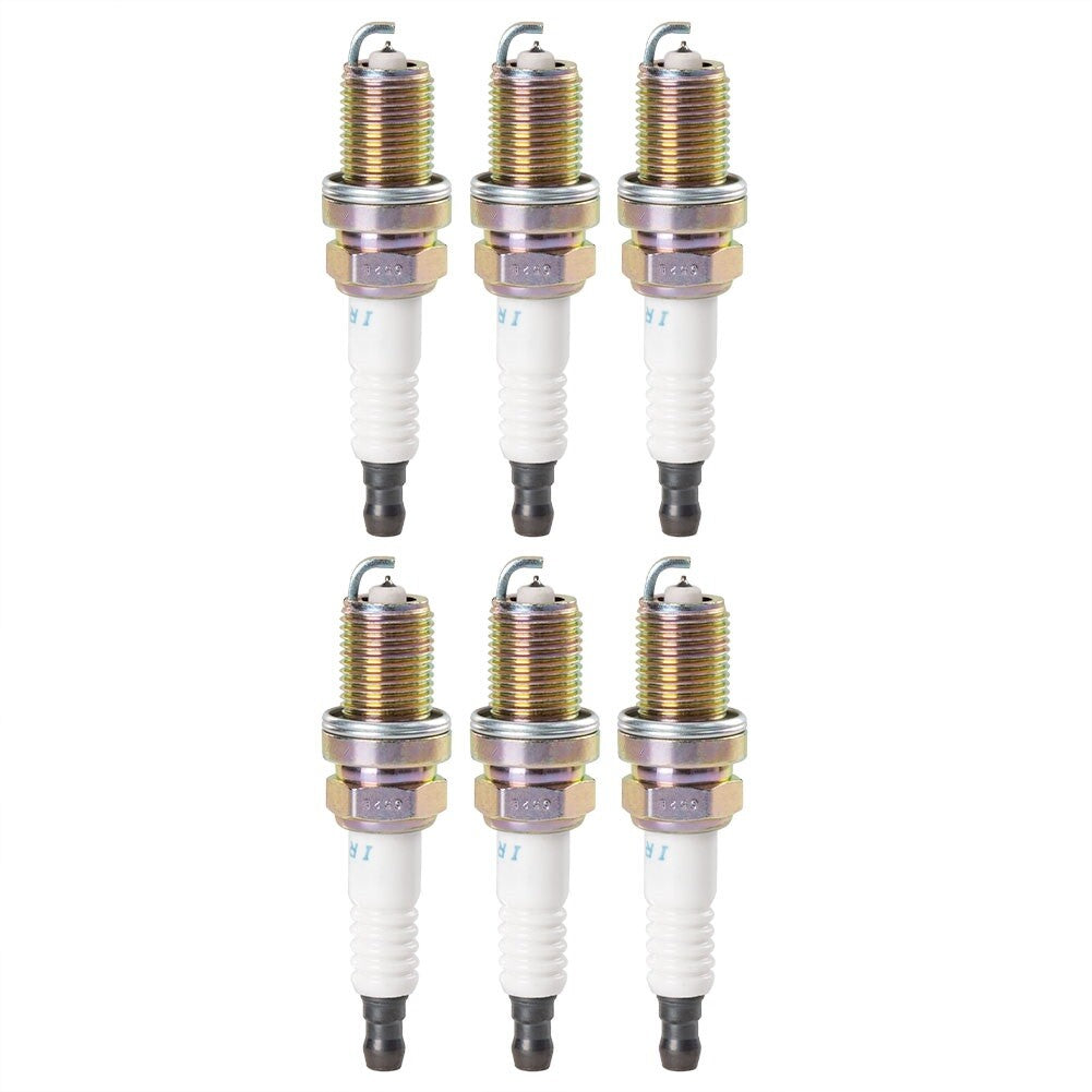 ya 5 8.7 6Pcs Iridium Spark Plug for Mitsubishi Endeavor Galant Lancer FR6EI / MN163236