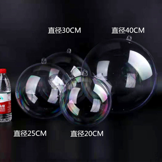 2-100CM Acrylic ball Transparent ball Plastic ball Decorative hanging ball