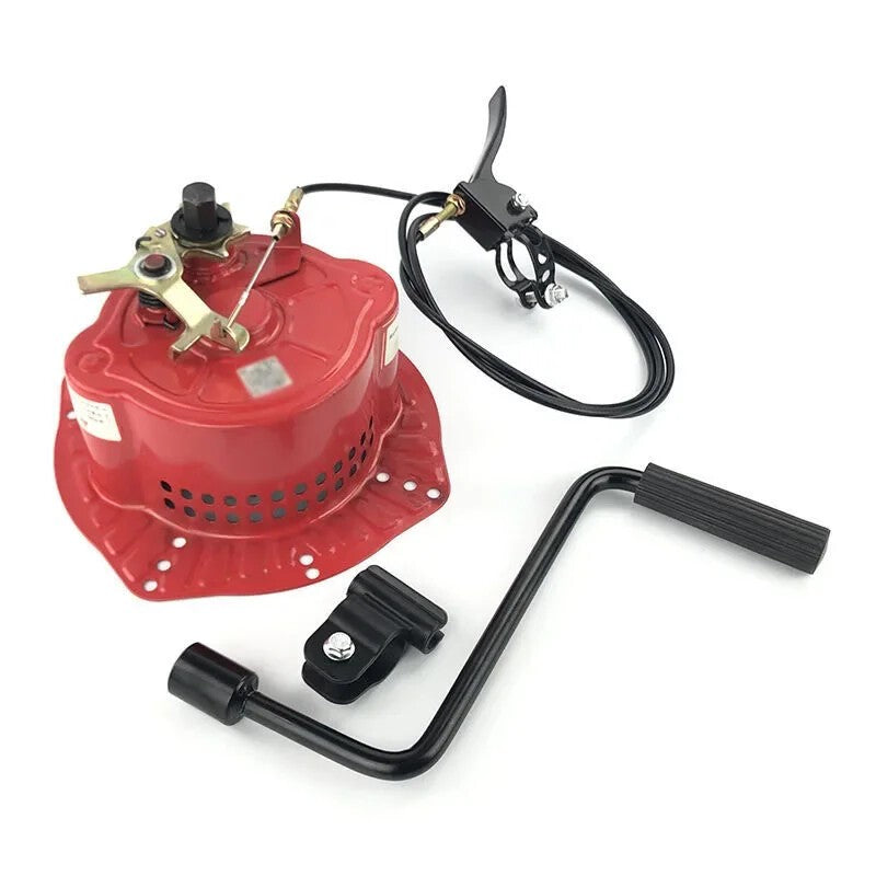 ya 14 Hand-Cranked Tiller Accessories: Diesel Engine Starter(No-Pull), Simple to Start
