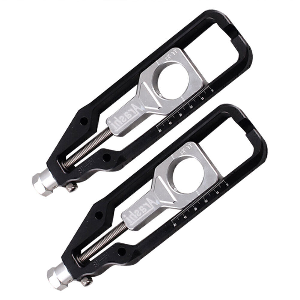 ya 5 8.7 Rear Axle Chain Adjusters Tensioner with Spools for BMW S1000R S1000RR 2009-2013