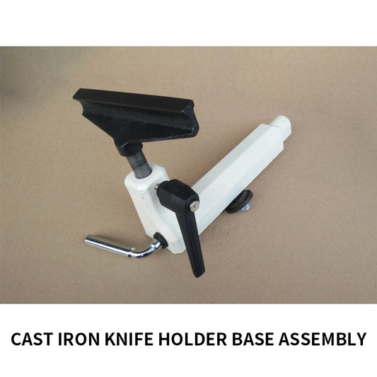 Woodworking Lathe Tool Holder Base Assembly, Cast Iron Tool Holder Seat, Bracket