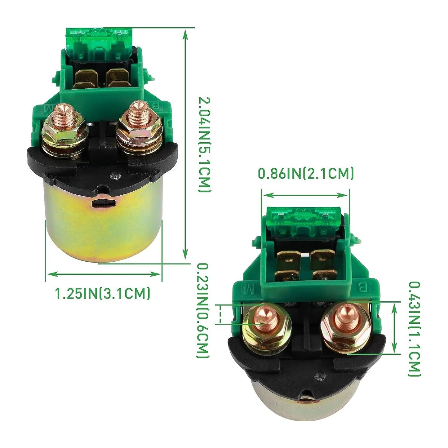 ya 5 8.7 Starter Relay Solenoid for Kawasaki BAYOU 220 KLF200 1988-2002ATV/KLX650 KLX 650