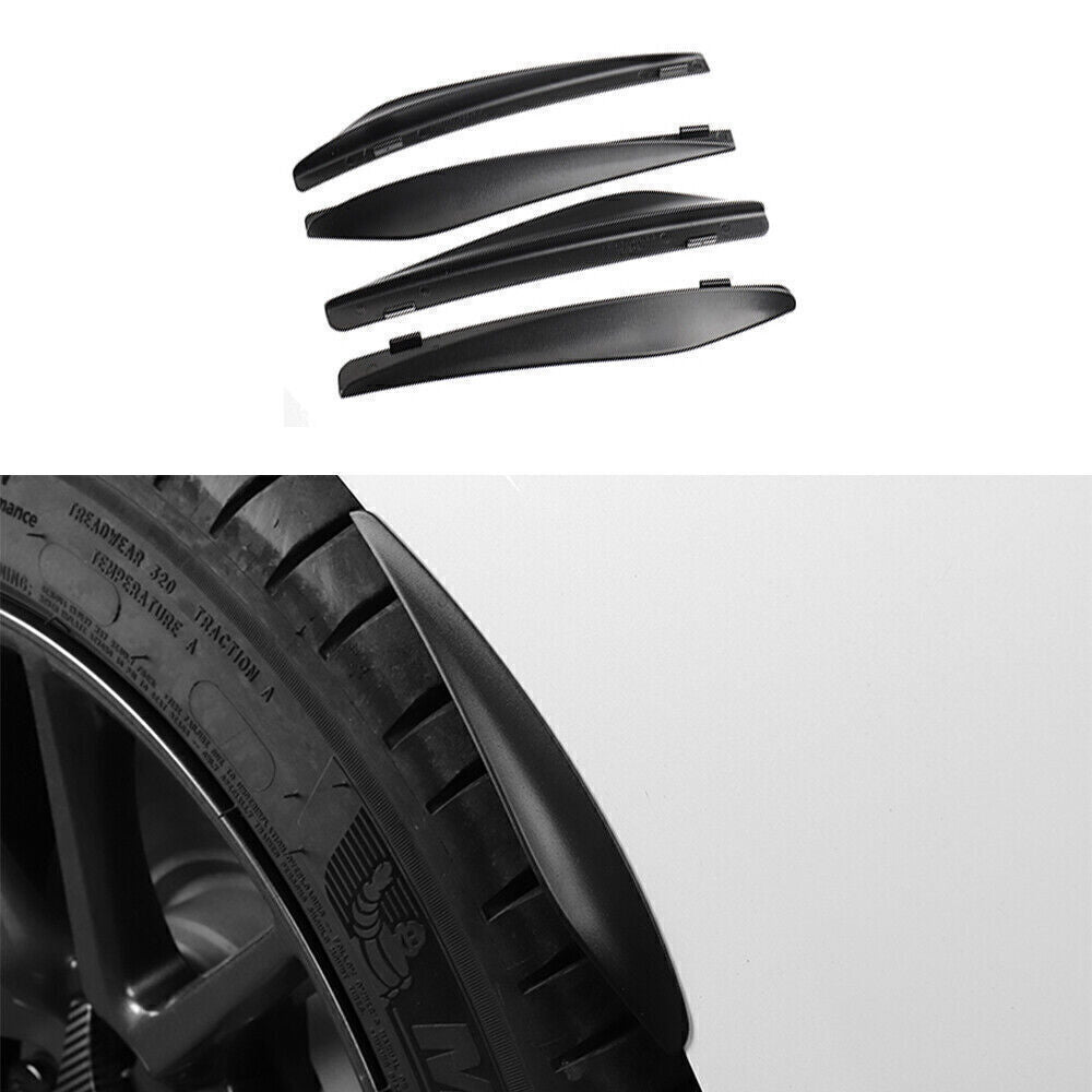 ya 5 8.7 Suitable for Tesla Model 3 Mudguard Fender Flares Wheel Eyebrow Protector Black O