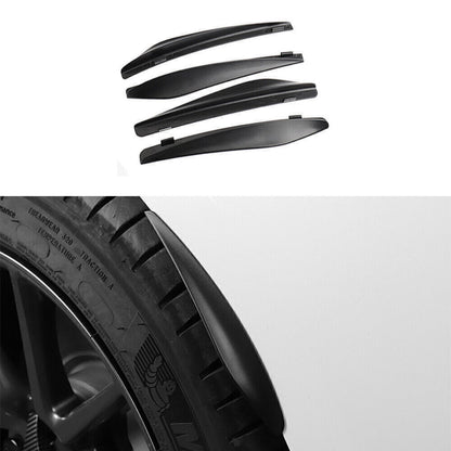 ya 5 8.7 Suitable for Tesla Model 3 Mudguard Fender Flares Wheel Eyebrow Protector Black O
