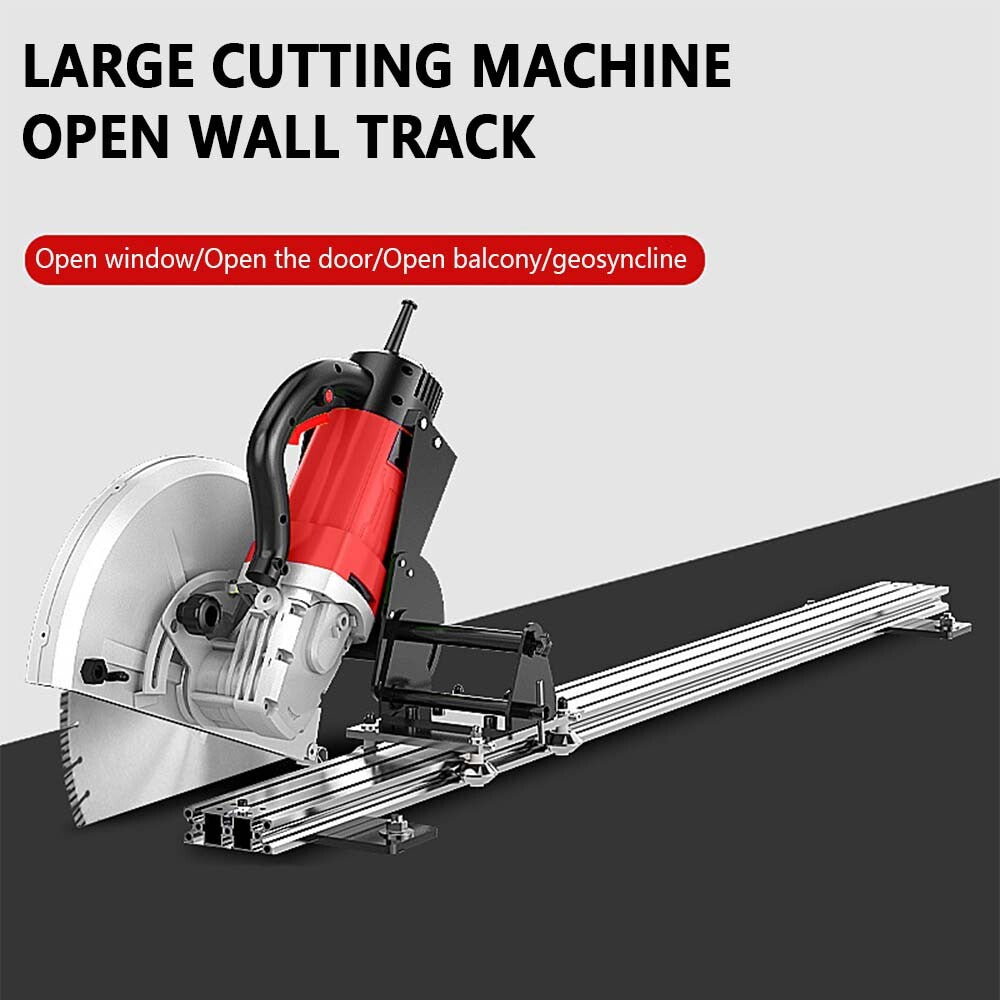 2.4m Guide Rail Doorway Opening Concrete Wall Cutting Machine Door Window Cut