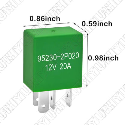 ya 5 8.7 4-Pin Multi-Purpose Power Relay 12V 20A for Hyundai for Kia 952302P020 95230-2P020