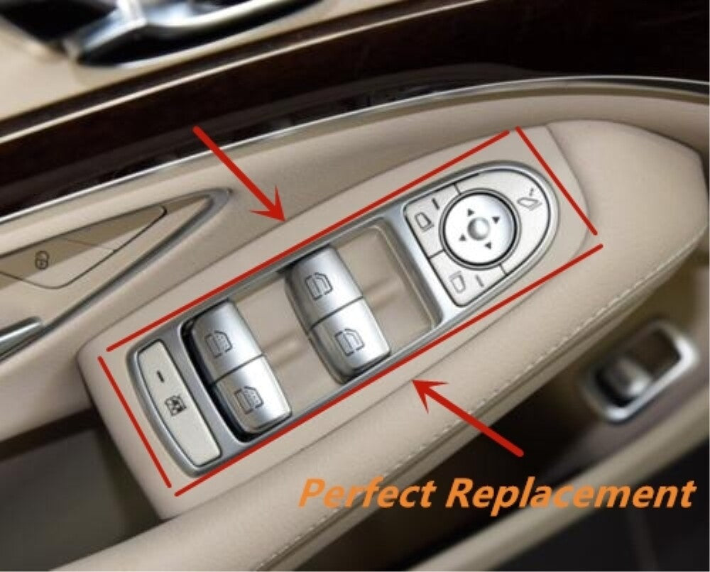 ya 1 8.5.3 2229056800 Power Window Switch Beige For 2016 C300 C450 C63 GLC300
