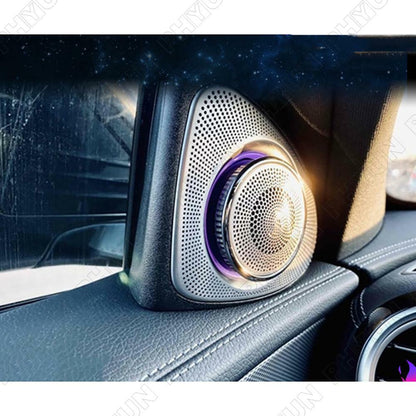 ya 5 8.7 64Color 3D Rotation Speaker Tweeter for Mercedes W213 W222 W205 X253 E/S/C Class