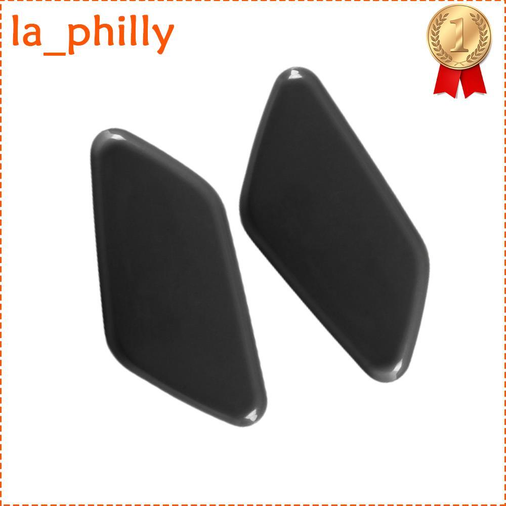 ya 27 6.18.2 2X Unpainted LH&RH Headlight Washer Cap Cover for Mitsubishi for Outlander 2016-2018