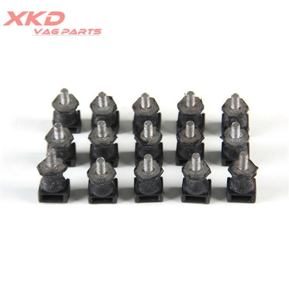 ya 5 8.7 15Pcs Secondary Air Pump Mounts Set for VW for JETTA for Golf for Audi 06A133567A