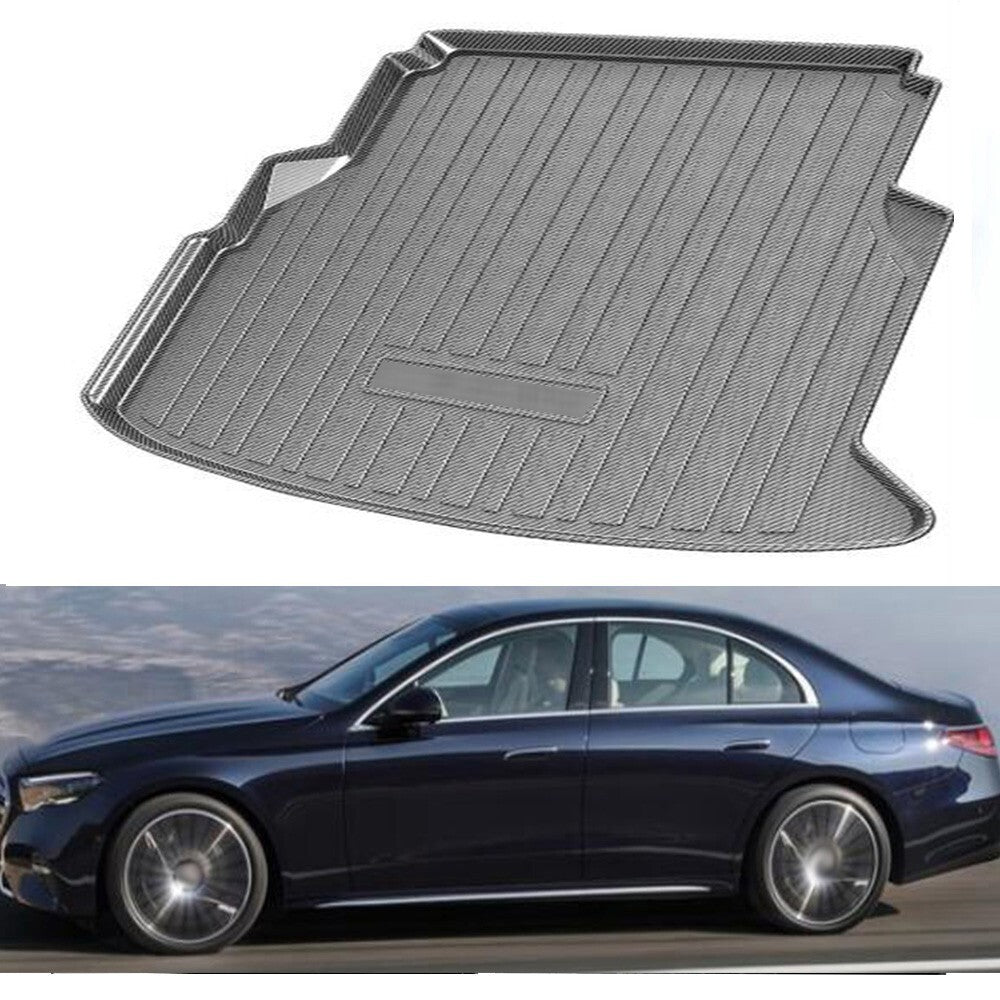 ya 5 8.7 Car Rubber Mat Pad Liner Cargo Mat Tray Trunk Floor Mat For M- for benz E-Class 2024+