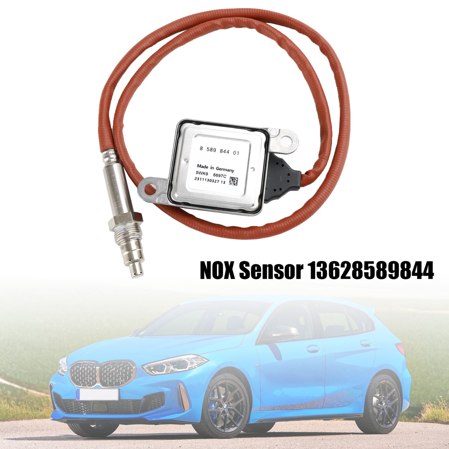 ya 1 8.5.1 Rear Position 2 Nox Sensor 13628589844 For 328d X3 X5 2016 2017