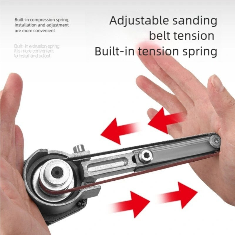 ya 17 Grinder Conversion Bracket Spring Loaded Tension System Belt Sander Attachment