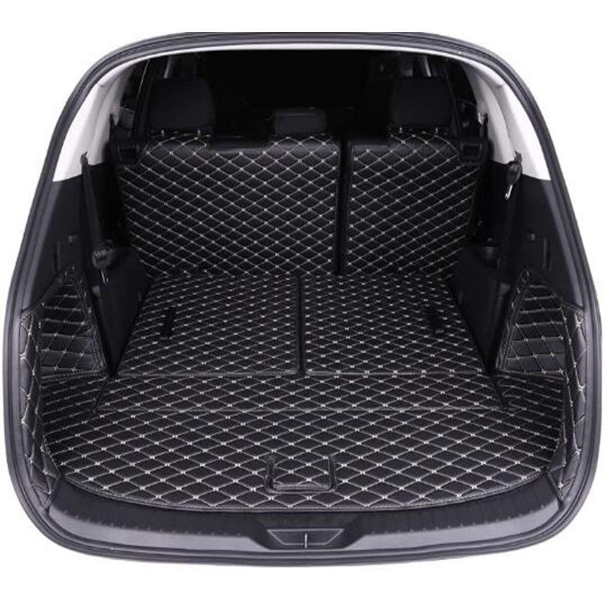 ya 7 6.10.3 Car Boot Cargo Liner Tray Rear Trunk Floor Mat Compatible for Mazda CX-8 2017+