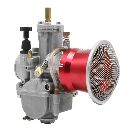 ya 8 5.26 55mm carburetor speed stack with clean air filter cup suitable for all-terrain vehicles and off-road motorcycles.