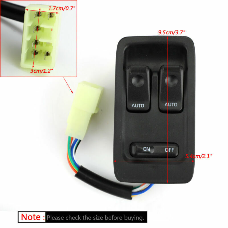 ya 1 8.5.2 Master Power Auto Window Switch Fits for Mazda RX-7 RX7 1993-2002 FD14-66-350C
